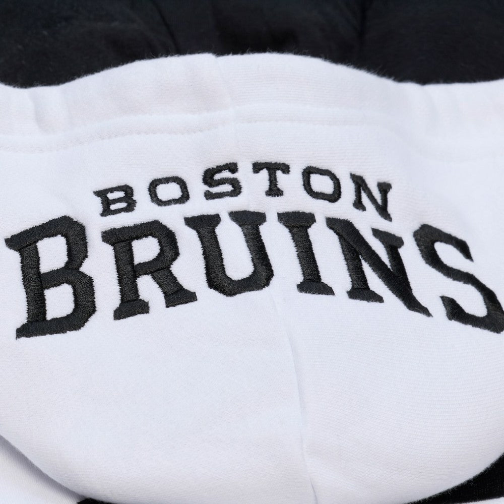 Boston Bruins Mitchell & Ness Arctic Fleece Hoodie White