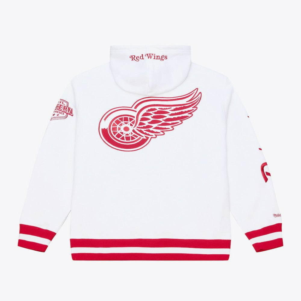 Detroit Red Wings - Mitchell & Ness Arctic Fleece Hoodie White