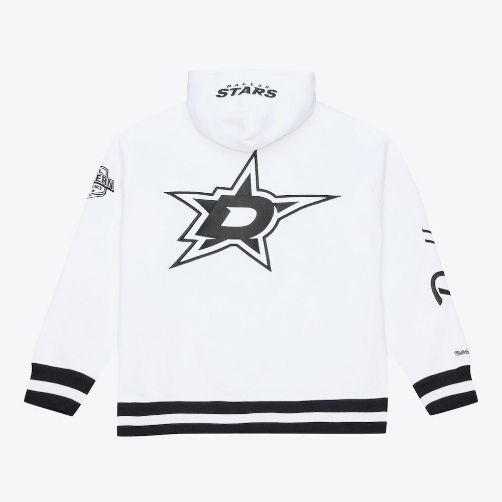 Dallas Stars - Mitchell & Ness Arctic Fleece Hoodie White