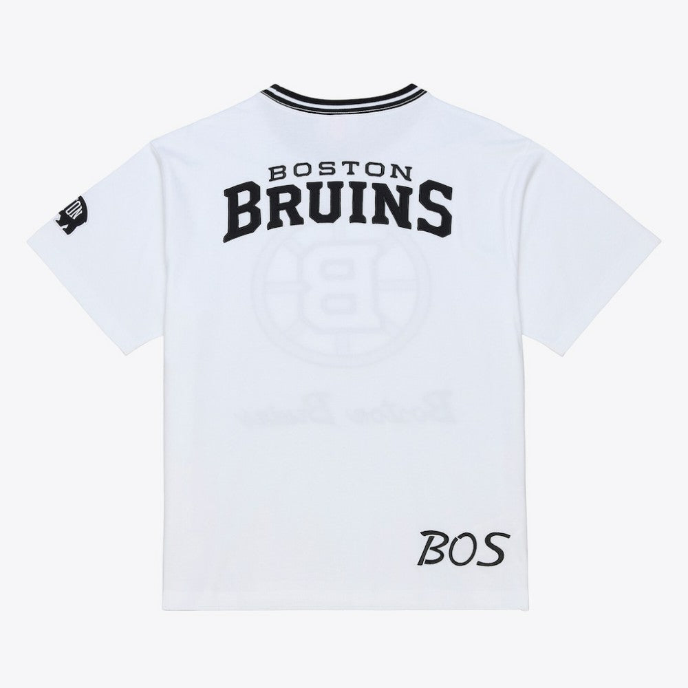 Boston Bruins Mitchell & Ness Arctic T-Shirt- White