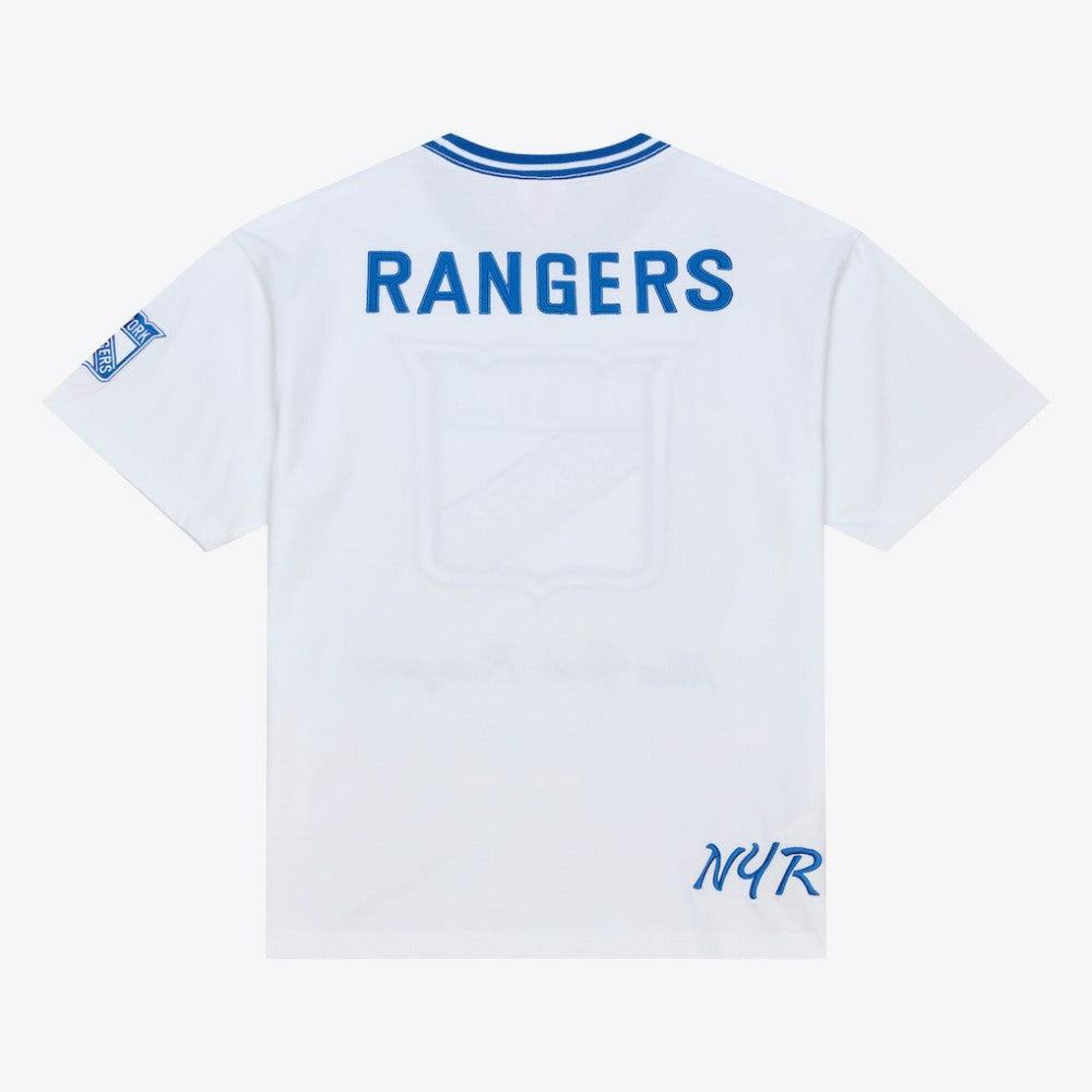 New York Rangers Mitchell & Ness Arctic T-Shirt- White