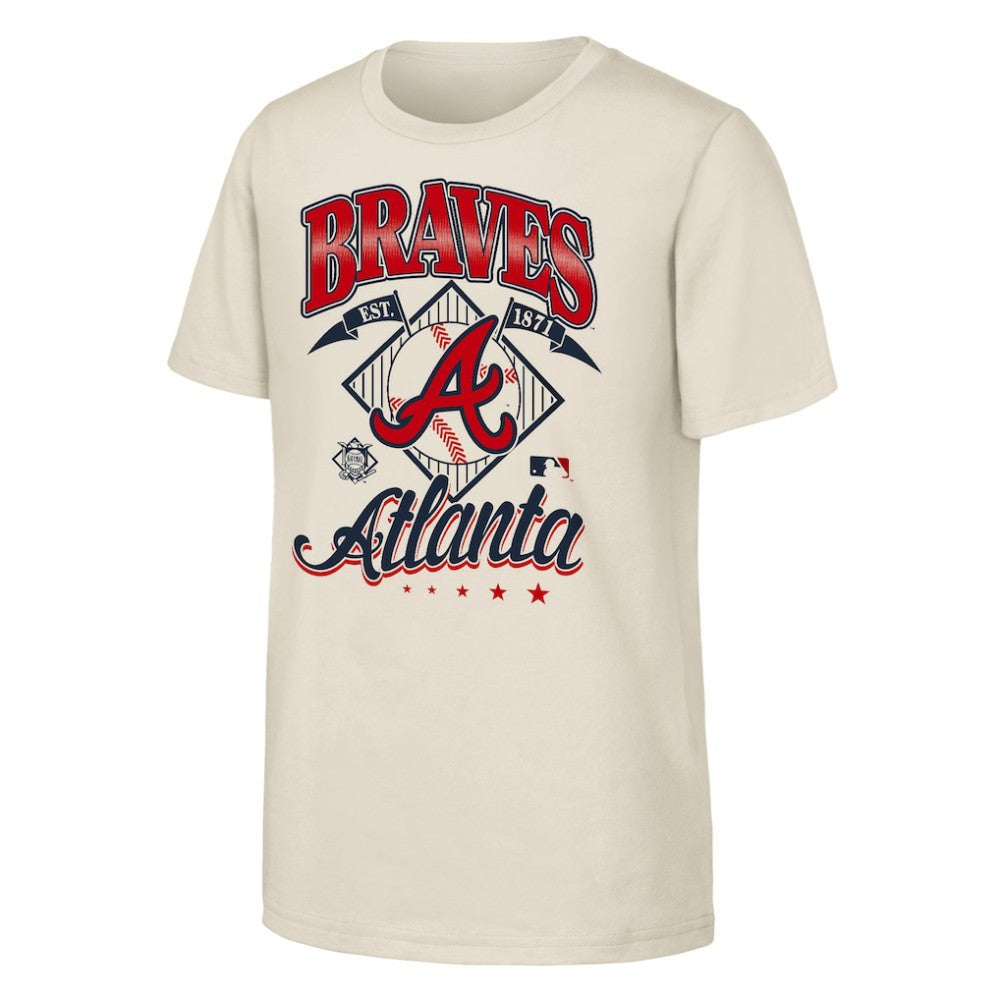 Atlanta Braves Outerstuff Youth Triple Hit T-Shirt On Sale