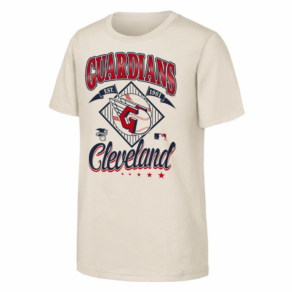 Cleveland Guardians Outerstuff Youth Triple Hit T-Shirt Clearance
