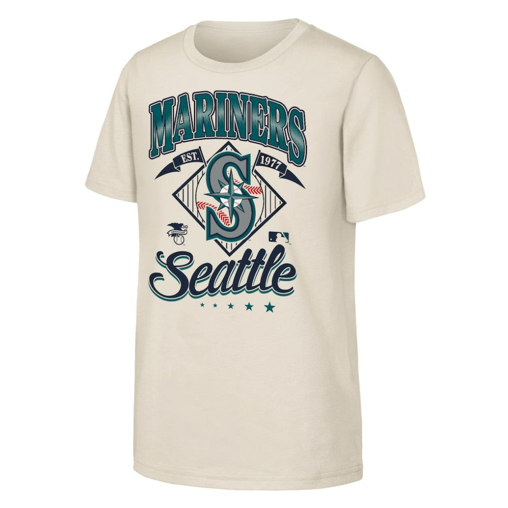 Seattle Mariners Outerstuff Youth Triple Hit T-Shirt Clearance