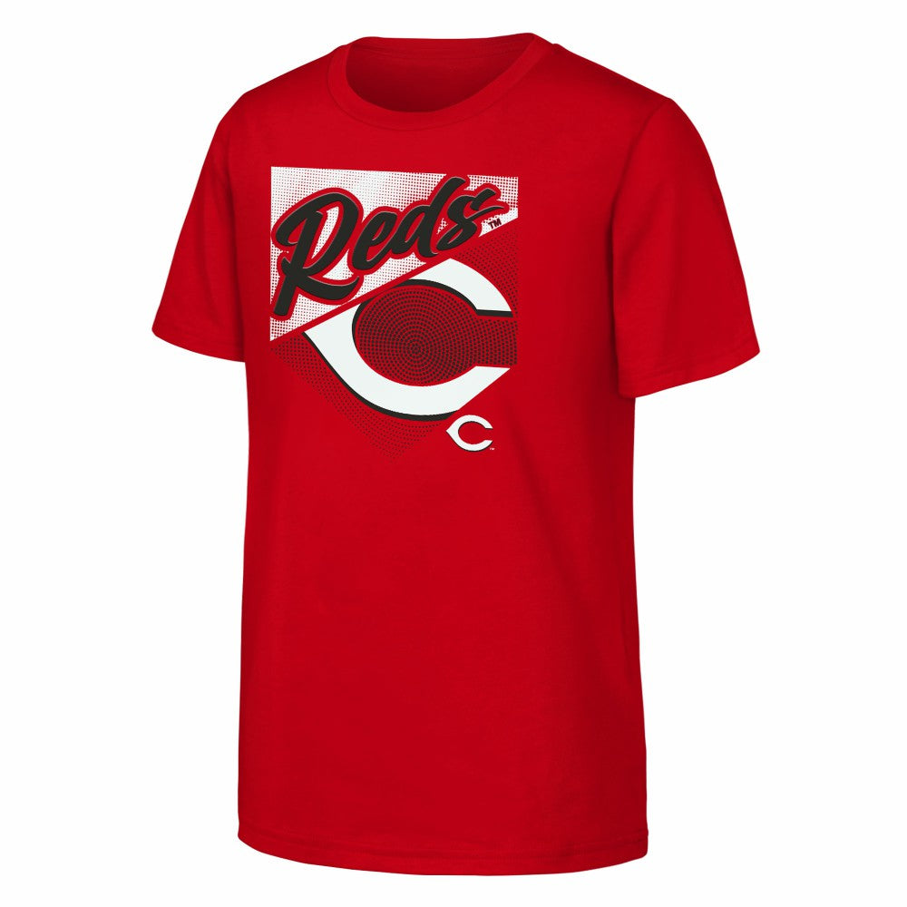 Cincinnati Reds Outerstuff Youth Prime Plate T-Shirt discount