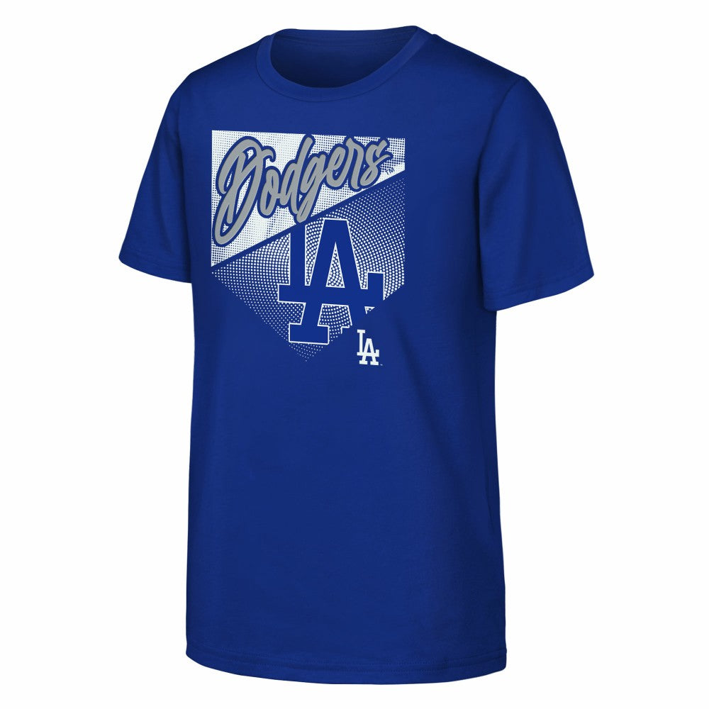 Los Angeles Dodgers Outerstuff Youth Prime Plate T-Shirt for sale