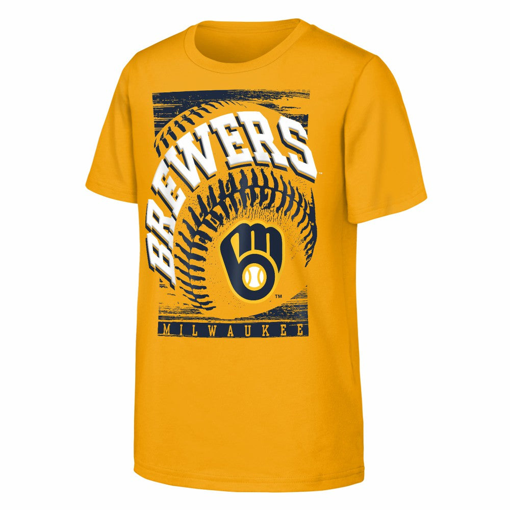 Milwaukee Brewers Outerstuff Youth Speed Pitch T-Shirt for sale