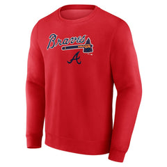 Atlanta Braves Team Lockup Sweatshirt Lifestyle