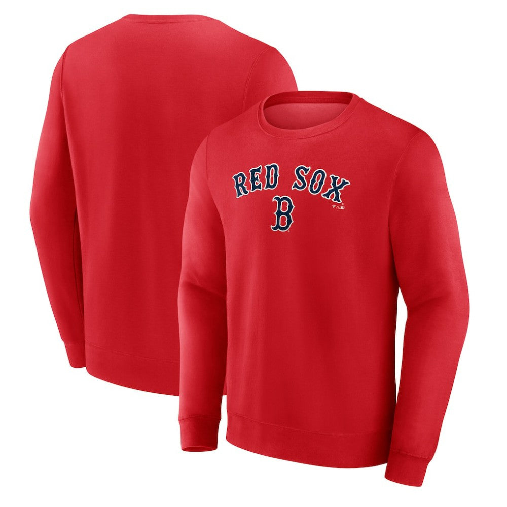 Boston Red Sox Team Lockup Sweatshirt Lifestyle