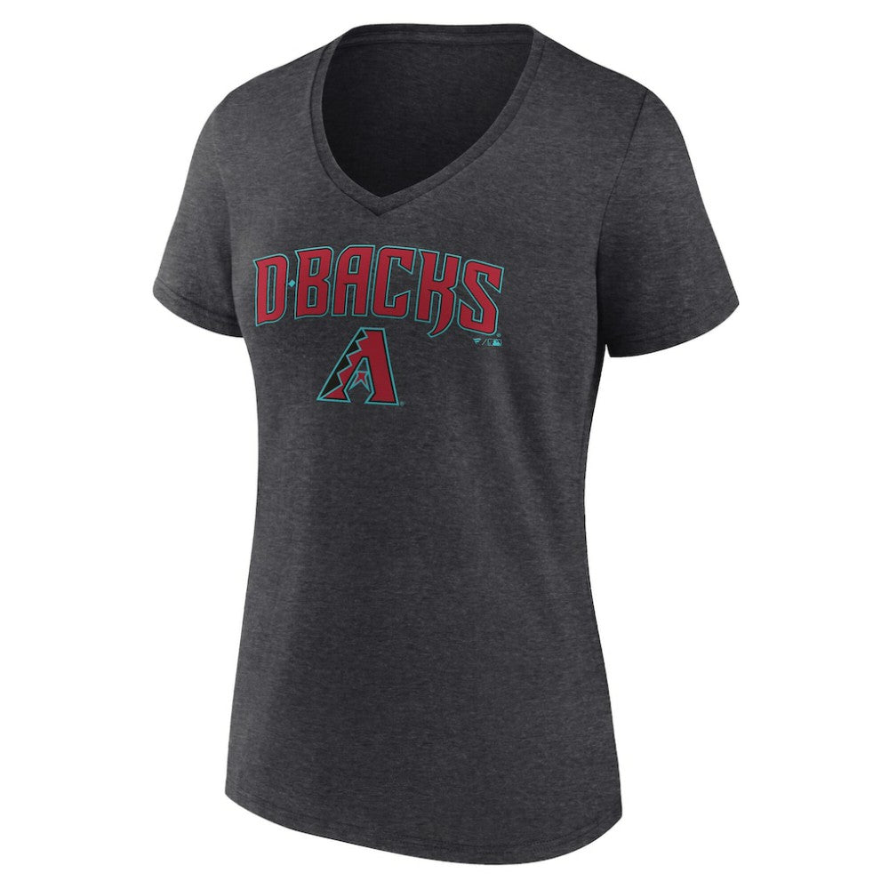 Arizona Diamondbacks Women's Team Lockup V-Neck T-Shirt Online