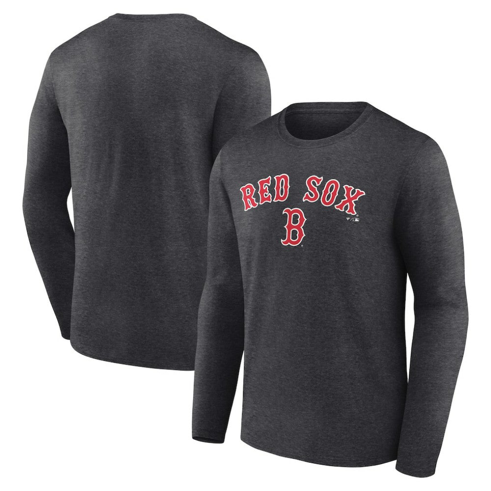 Boston Red Sox Team Lockup Long Sleeve T-Shirt Online