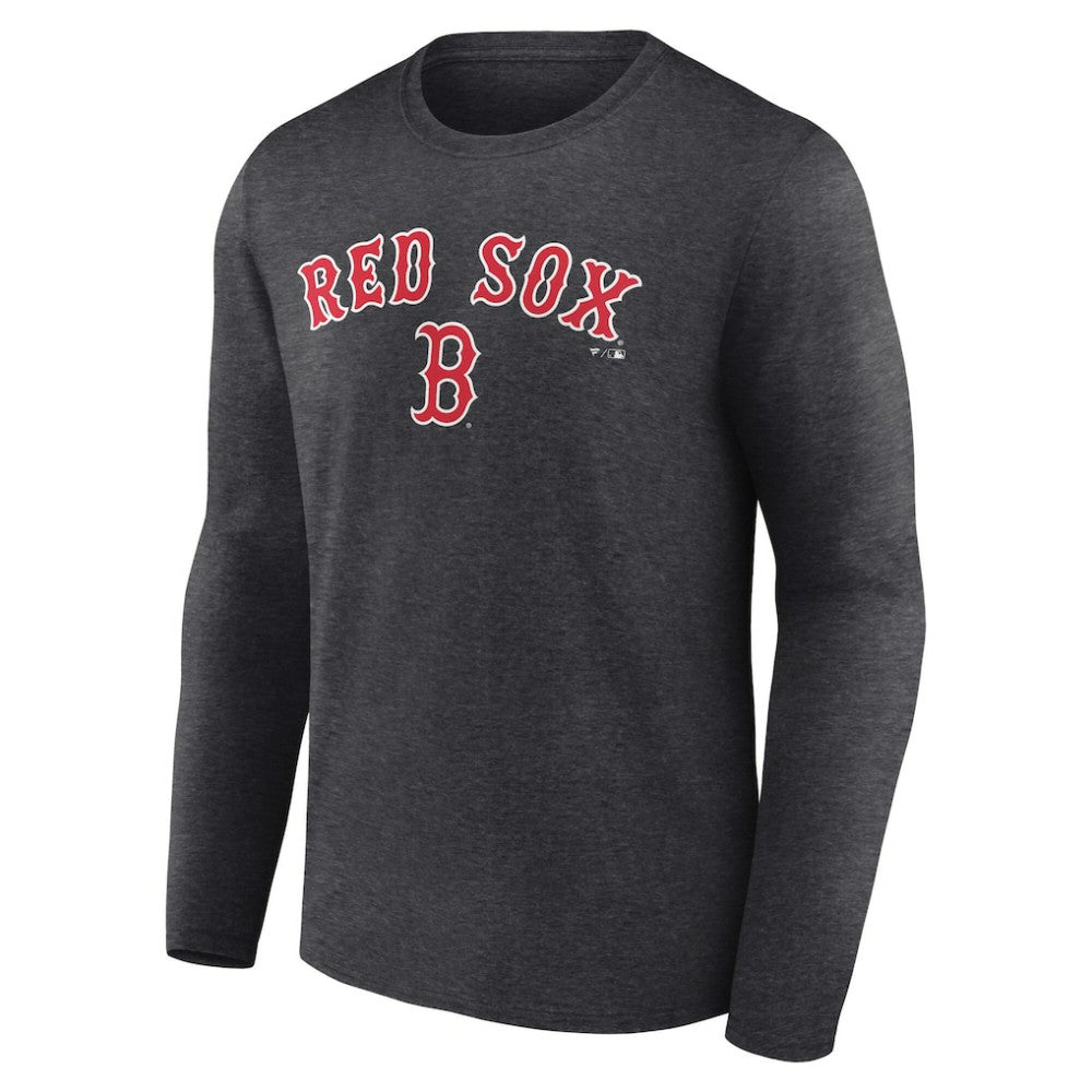 Boston Red Sox Team Lockup Long Sleeve T-Shirt Online