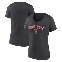 Boston Red Sox Women's Team Lockup V-Neck T-Shirt for sale