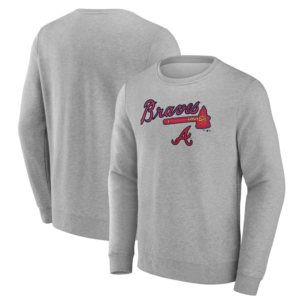Atlanta Braves Team Lockup Sweatshirt On Sale