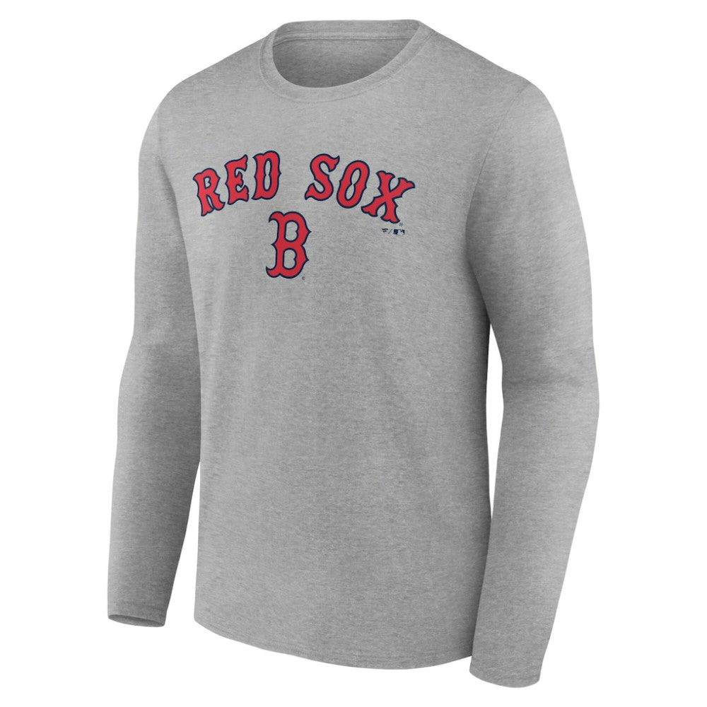 Boston Red Sox Team Lockup Long Sleeve T-Shirt Online