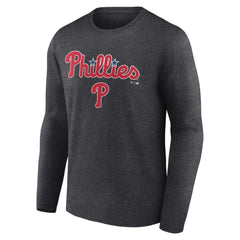 Philadelphia Phillies Team Lockup Long Sleeve T-Shirt Clearance