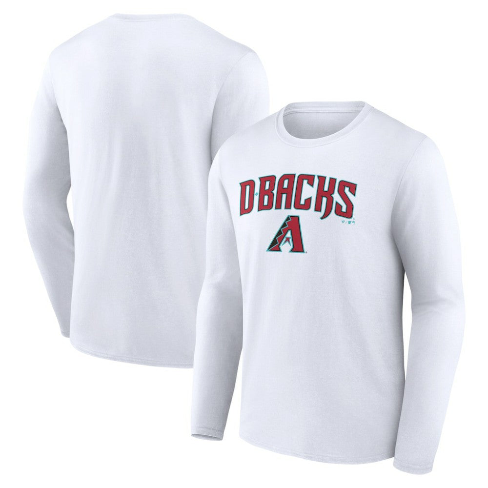 Arizona Diamondbacks Team Lockup Long Sleeve T-Shirt Sale