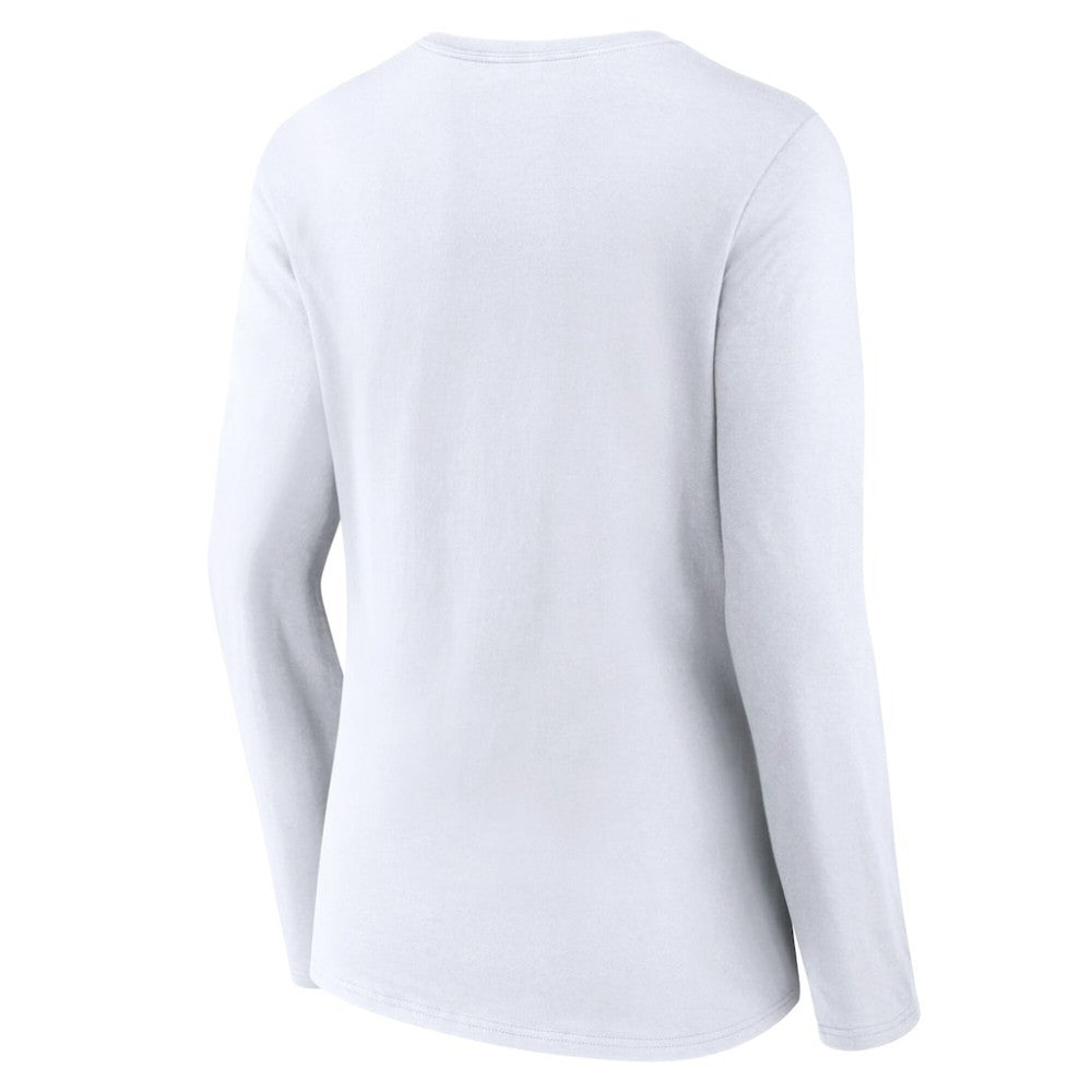 Arizona Diamondbacks Women's Team Lockup Long Sleeve V-Neck T-Shirt On Sale