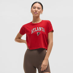 Atlanta Falcons lululemon Women's Cates T-Shirt College Crimson - NFL
