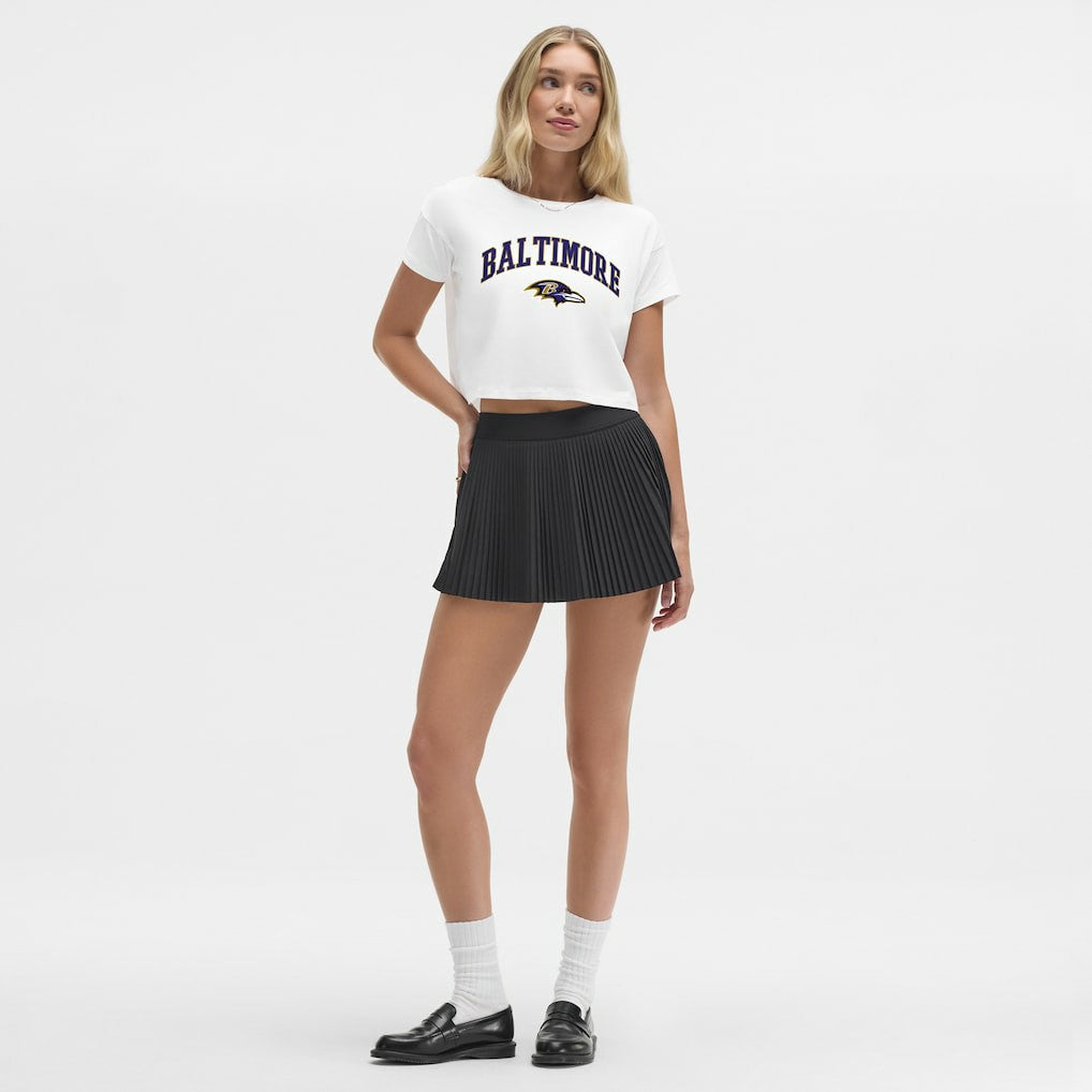 Baltimore Ravens lululemon Women's Cates T-Shirt White - NFL