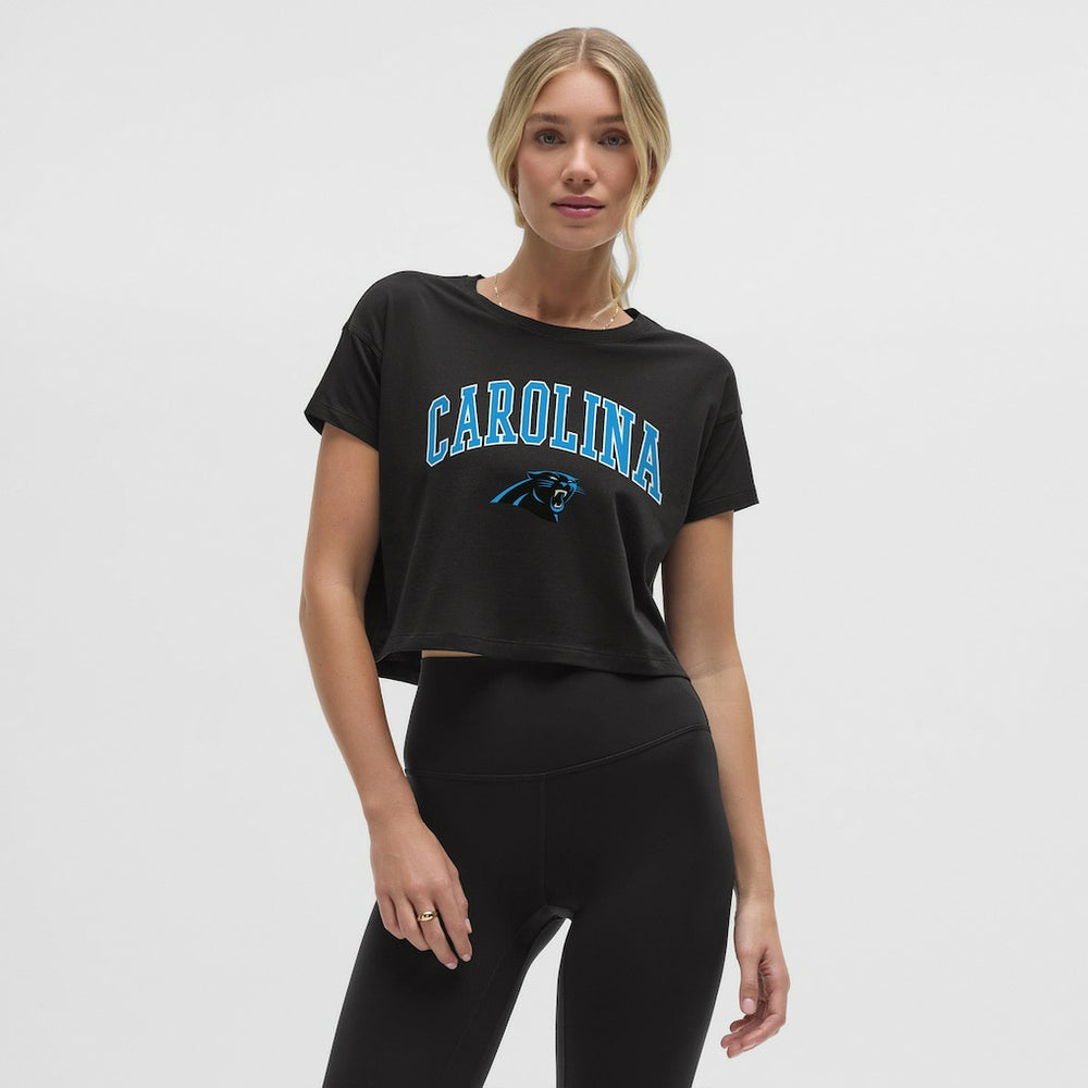 Carolina Panthers lululemon Women's Cates T-Shirt Black - NFL