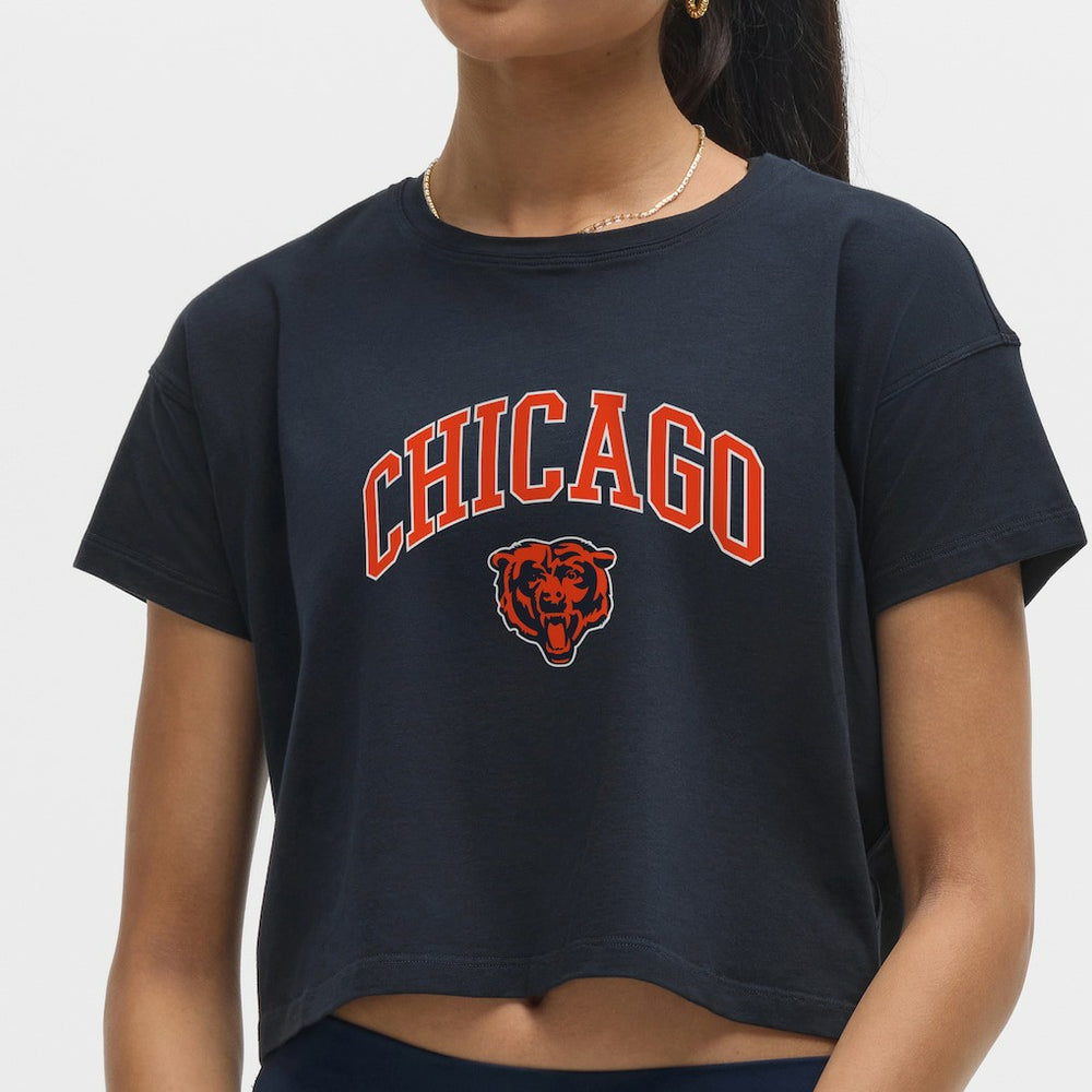 Chicago Bears lululemon Women's Cates T-Shirt True Navy - NFL