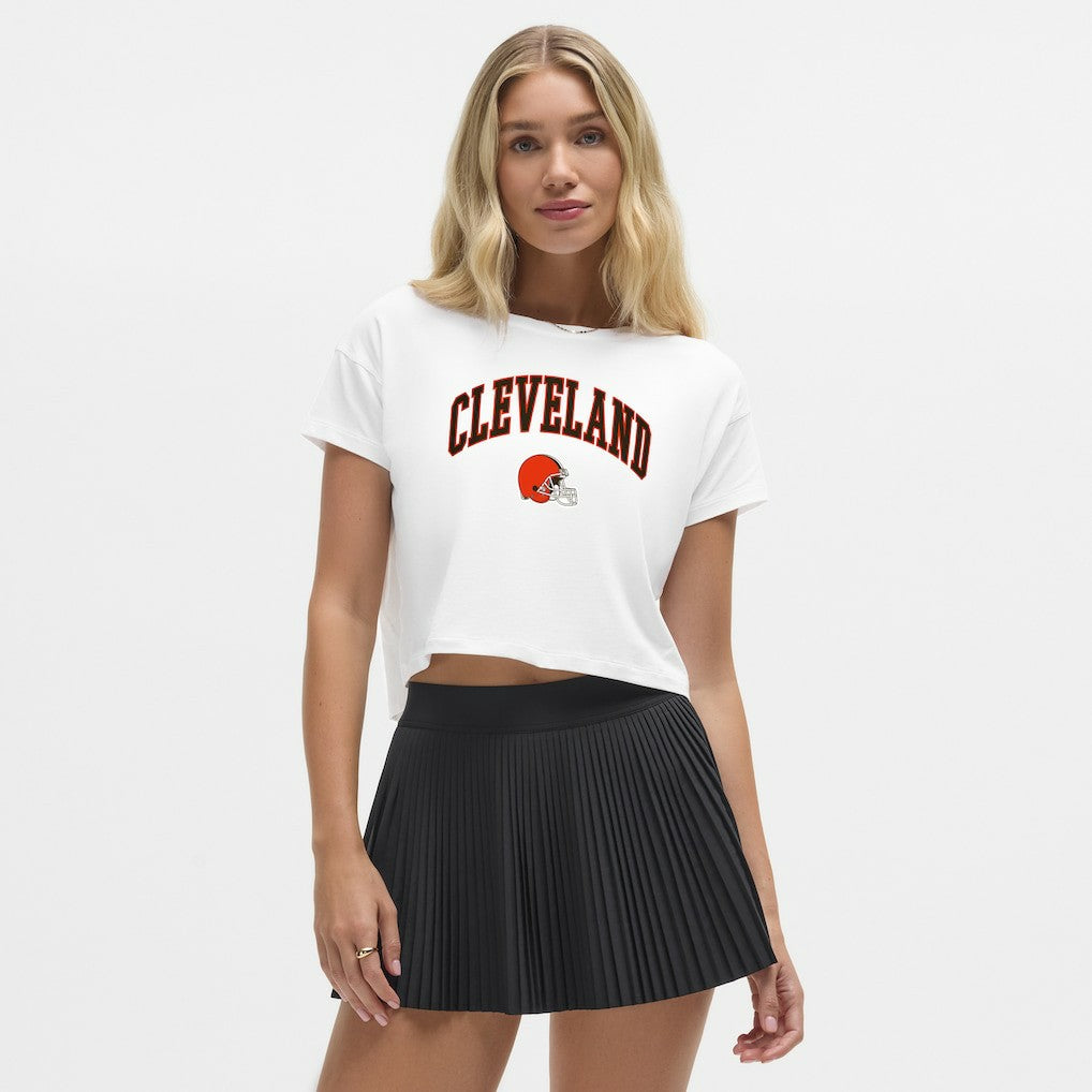 Cleveland Browns lululemon Women's Cates T-Shirt White - NFL