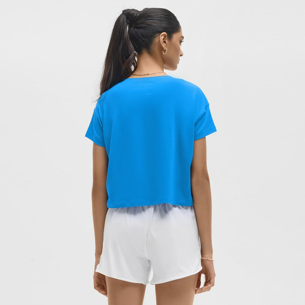 Los Angeles Chargers lululemon Women's Cates T-Shirt Beaming Blue - NFL