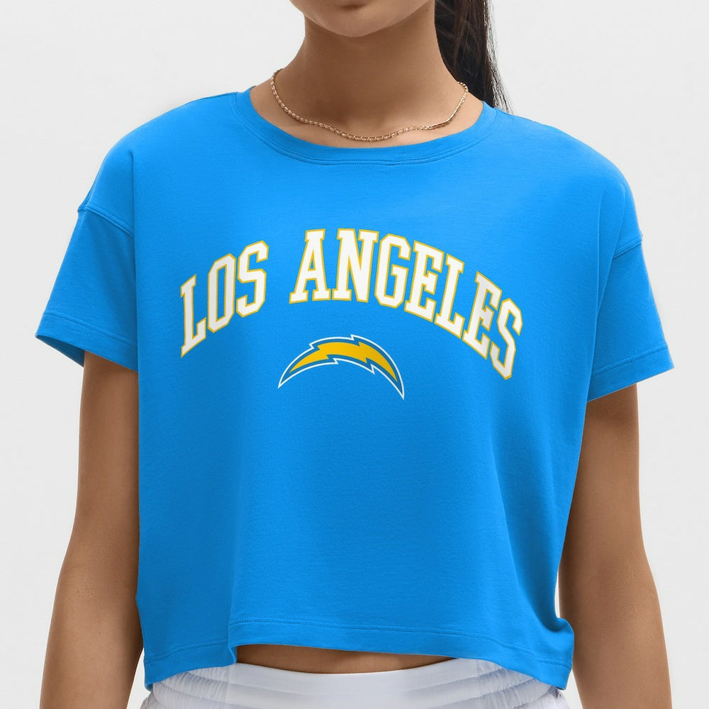 Los Angeles Chargers lululemon Women's Cates T-Shirt Beaming Blue - NFL