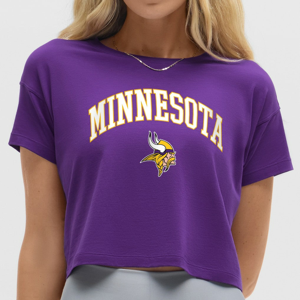 Minnesota Vikings lululemon Women's Cates T-Shirt College Purple - NFL
