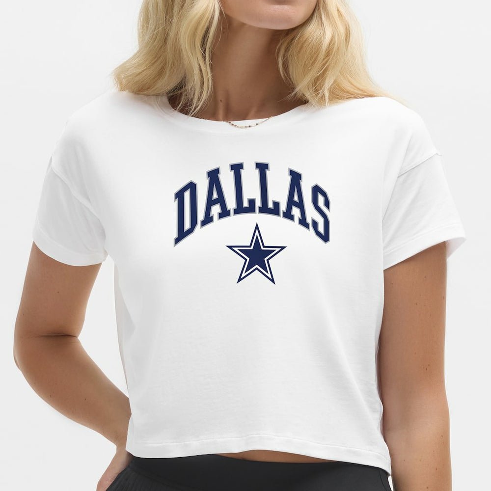 Dallas Cowboys lululemon Women's Cates T-Shirt White - NFL