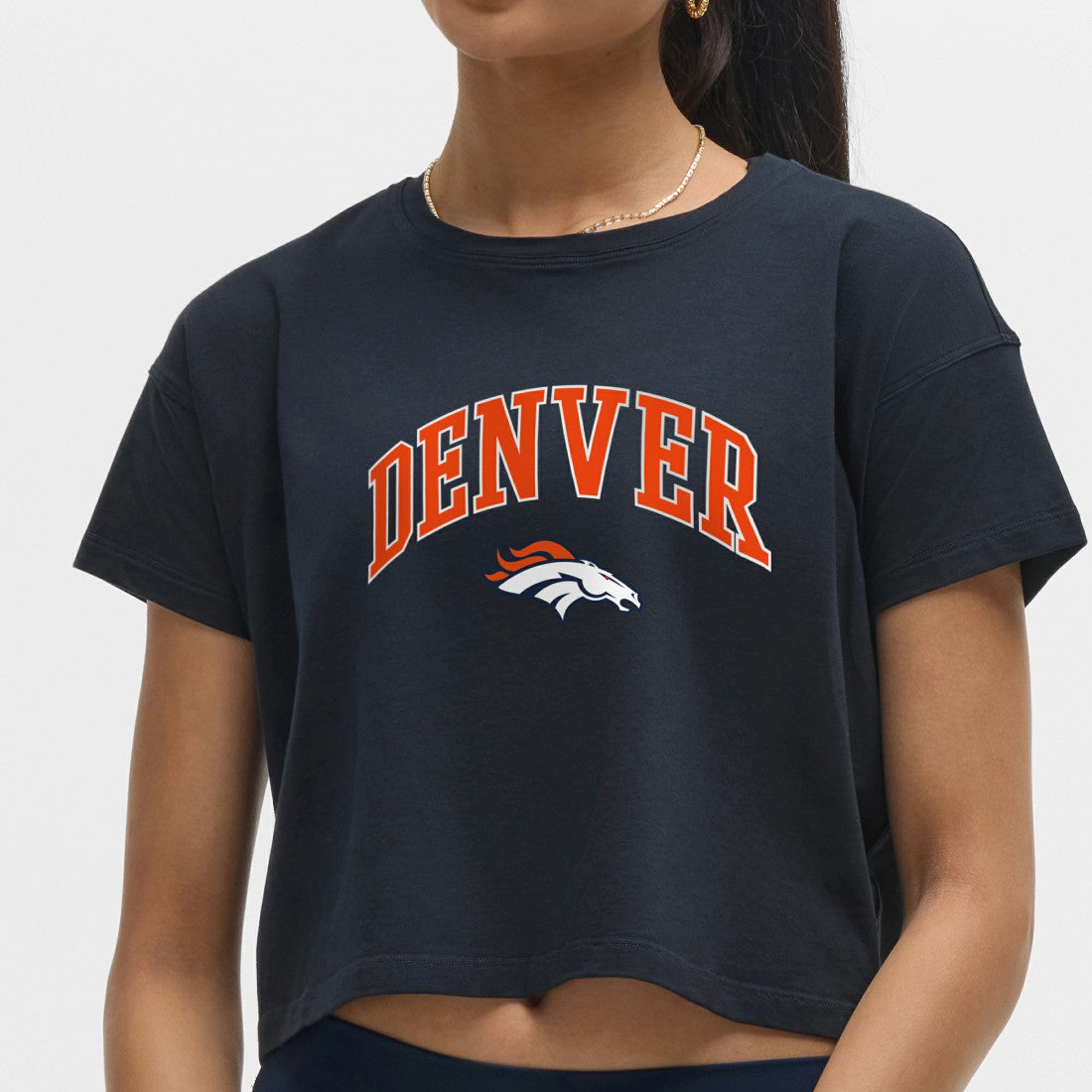 Denver Broncos lululemon Women's Cates T-Shirt True Navy - NFL