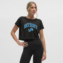 Detroit Lions lululemon Women's Cates T-Shirt Black - NFL