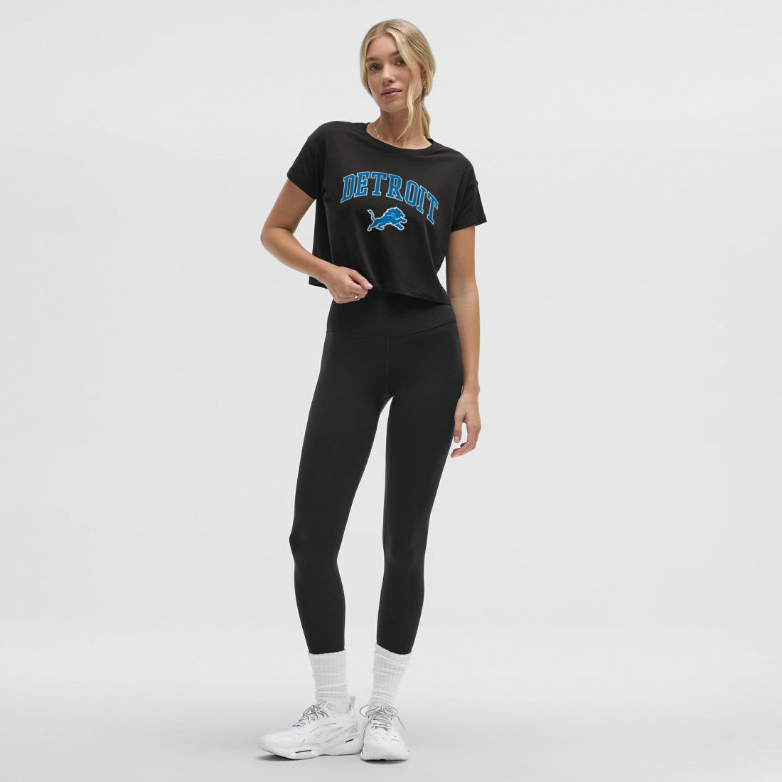 Detroit Lions lululemon Women's Cates T-Shirt Black - NFL