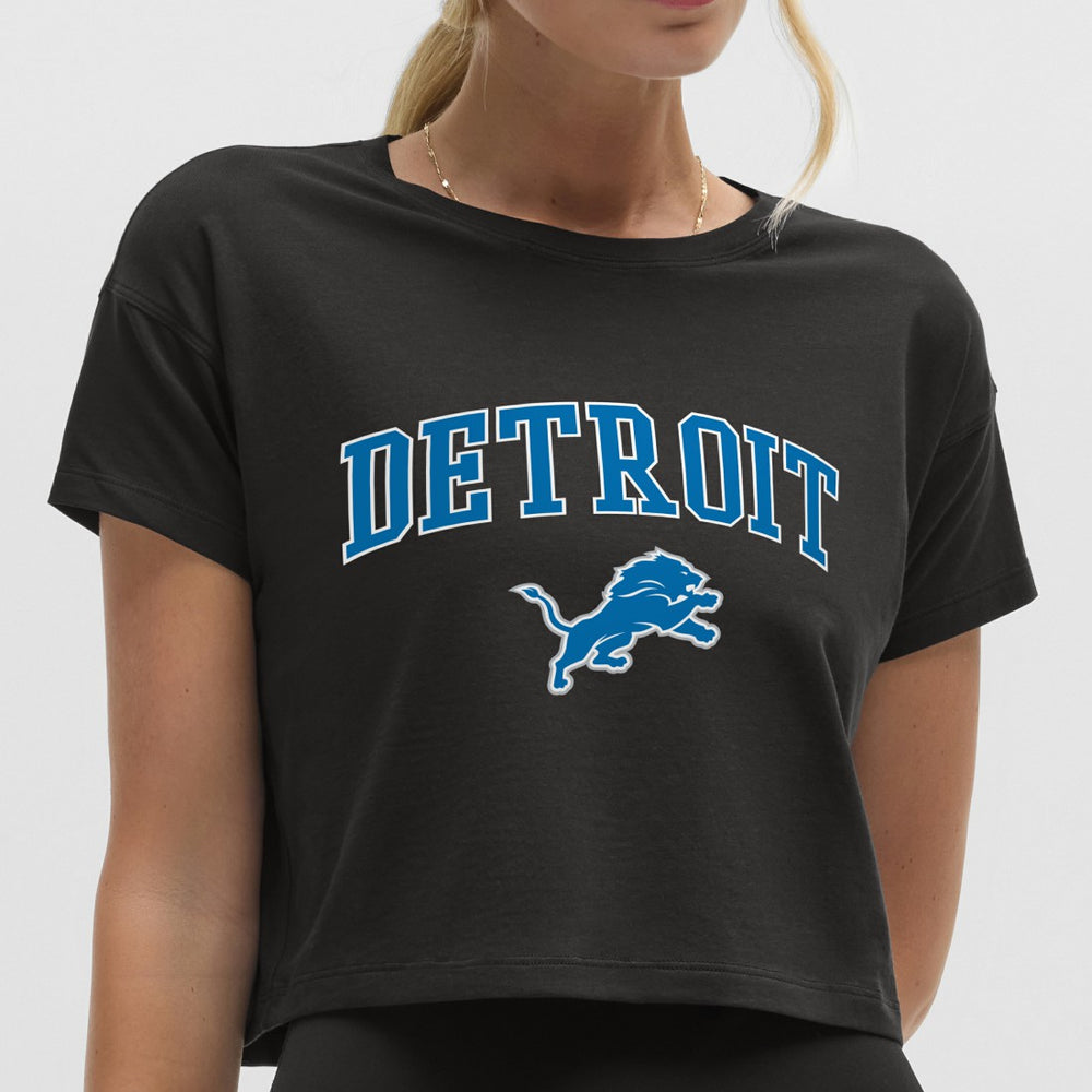 Detroit Lions lululemon Women's Cates T-Shirt Black - NFL