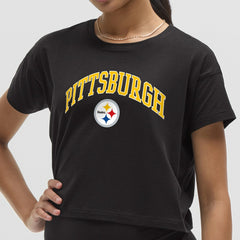 Pittsburgh Steelers lululemon Women's Cates T-Shirt Black - NFL