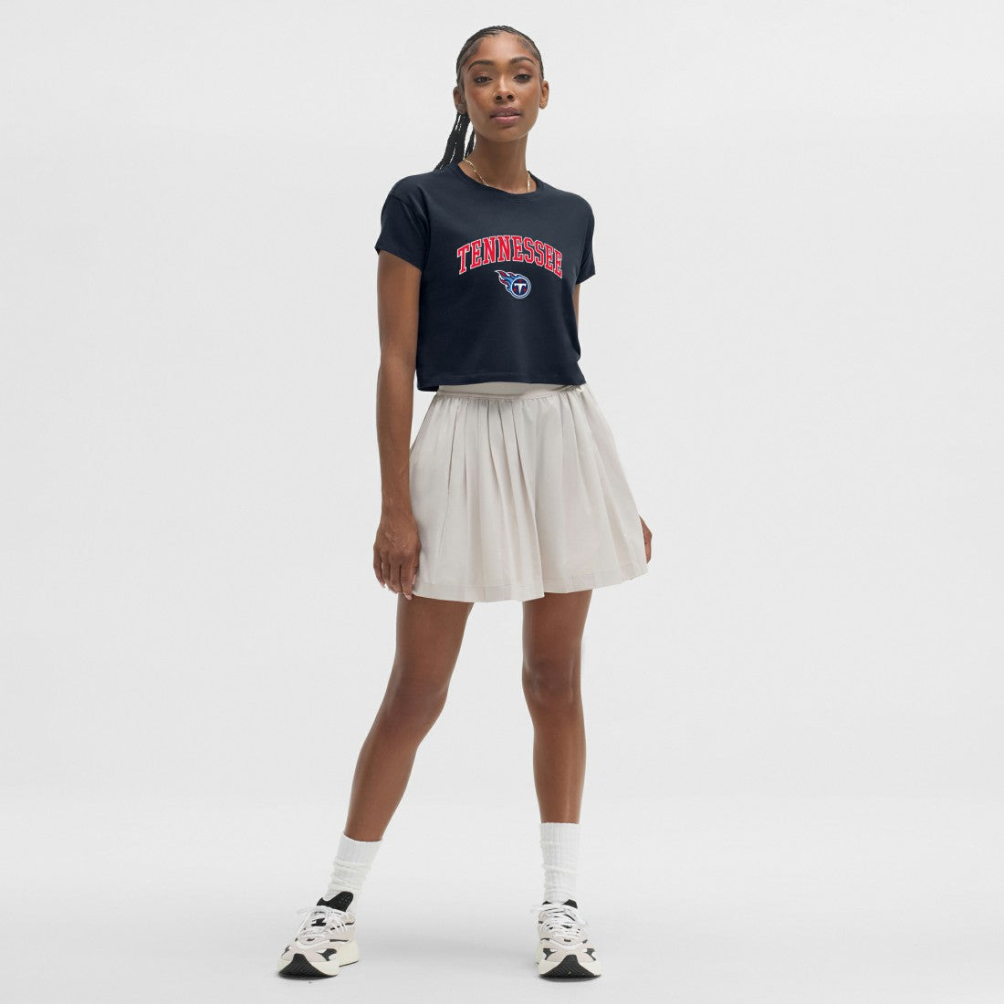 Tennessee Titans lululemon Women's Cates T-Shirt Navy - NFL