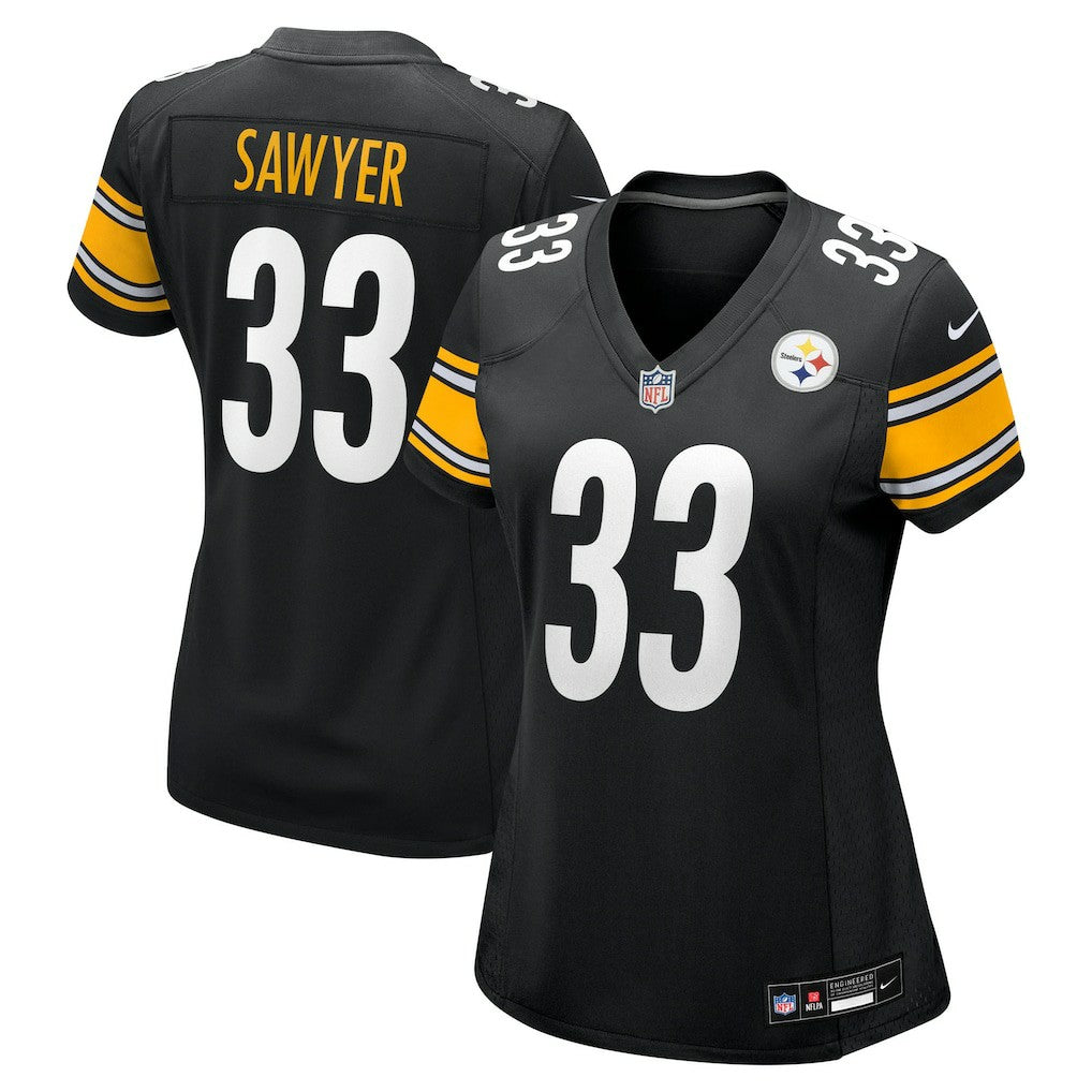 Jack Sawyer Pittsburgh Steelers Women's Team Game Jersey Black - Nike