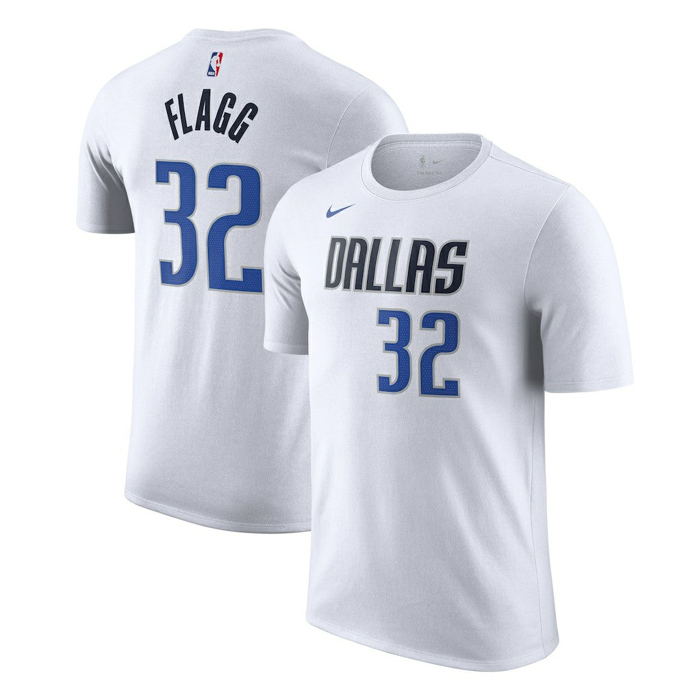 Nike - Cooper Flagg Dallas Mavericks 2025 NBA Draft First Round Pick Association Edition Name & Number T-Shirt - White