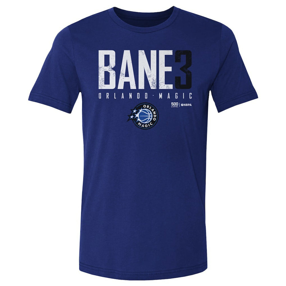 NBA - Desmond Bane Orlando Magic 500 Level Elite Name & Number T-Shirt - Royal