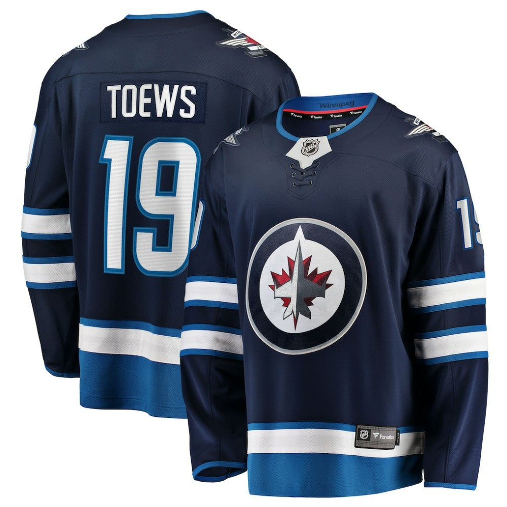 Jonathan Toews Winnipeg Jets Fanatics Home Breakaway Jersey - Navy | NHL Jerseys