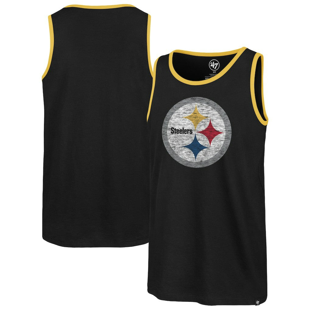 Pittsburgh Steelers '47 Premier Franklin Tank Top Black - 47 brand