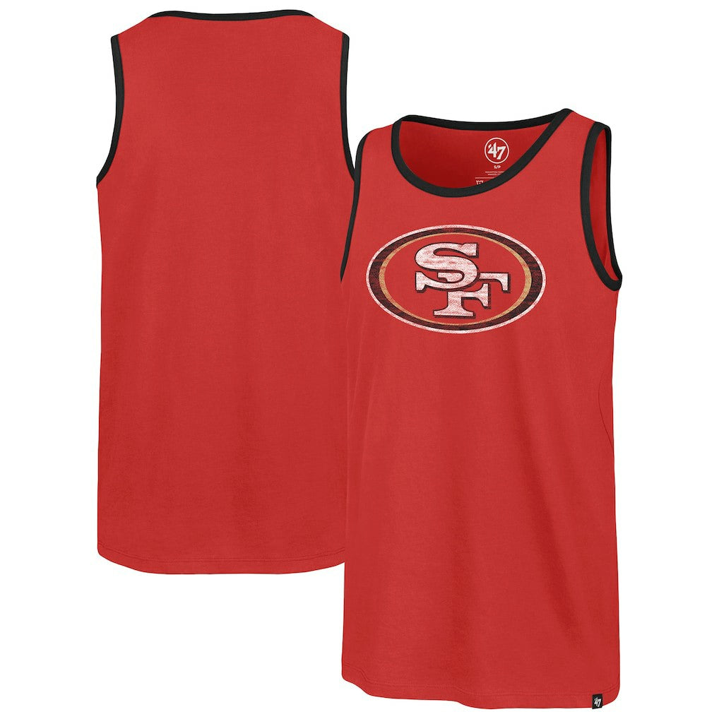 San Francisco 49ers '47 Premier Franklin Tank Top Scarlet - 47 brand