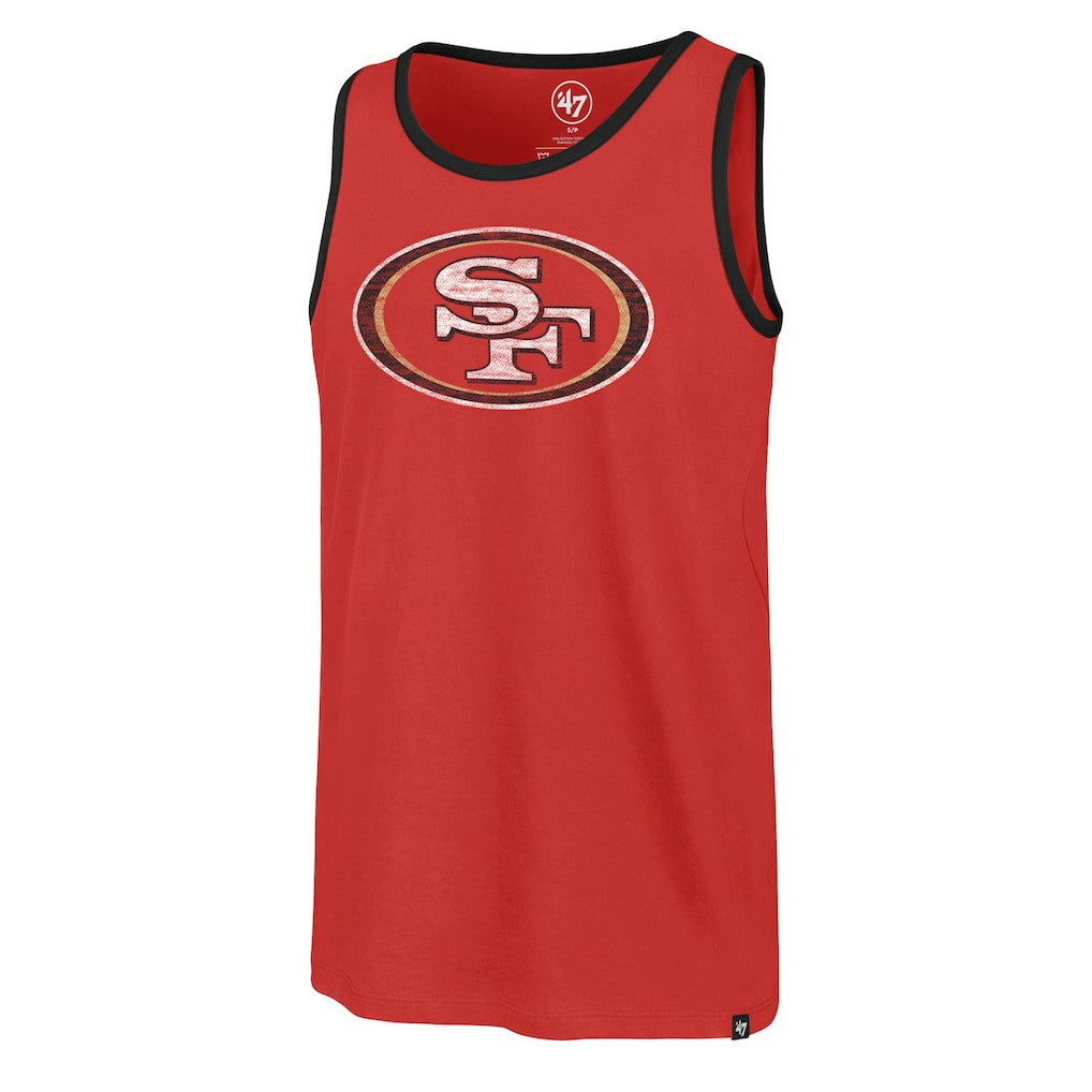 San Francisco 49ers '47 Premier Franklin Tank Top Scarlet - 47 brand