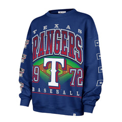 Texas Rangers '47 Women's Trendy Team Go Big Oversized Sweatshirt Near Me
