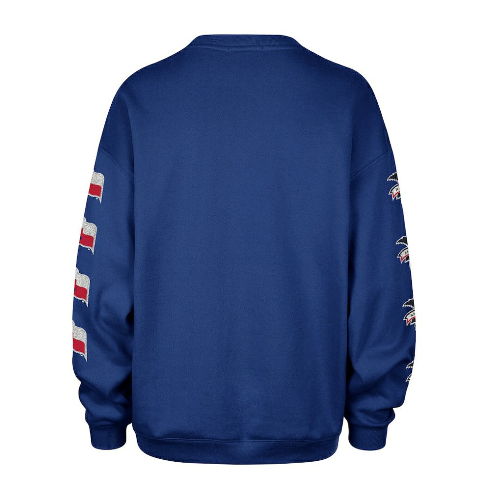 Texas Rangers '47 Women's Trendy Team Go Big Oversized Sweatshirt Near Me