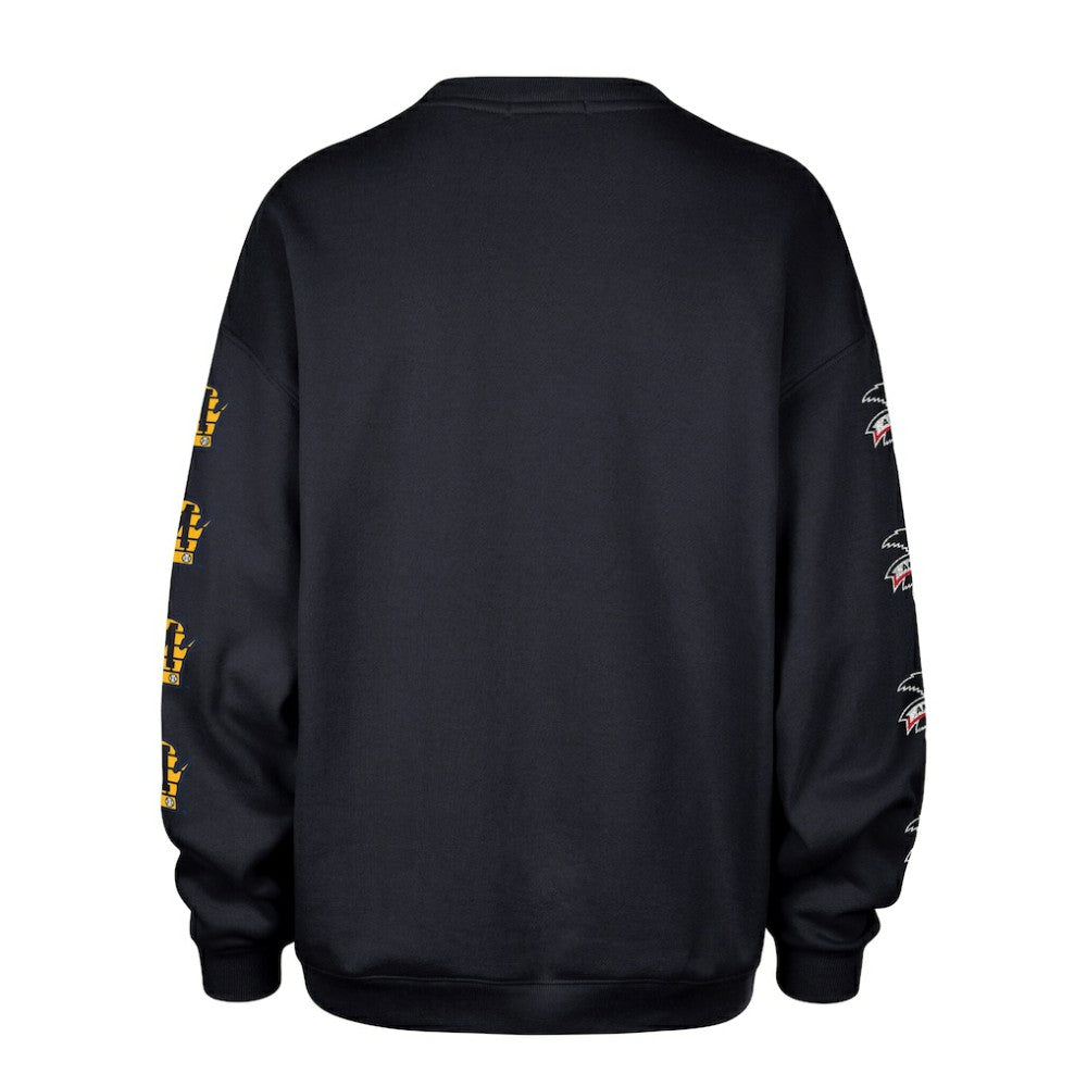 Milwaukee Brewers '47 Women's Trendy Team Go Big Oversized Sweatshirt Online