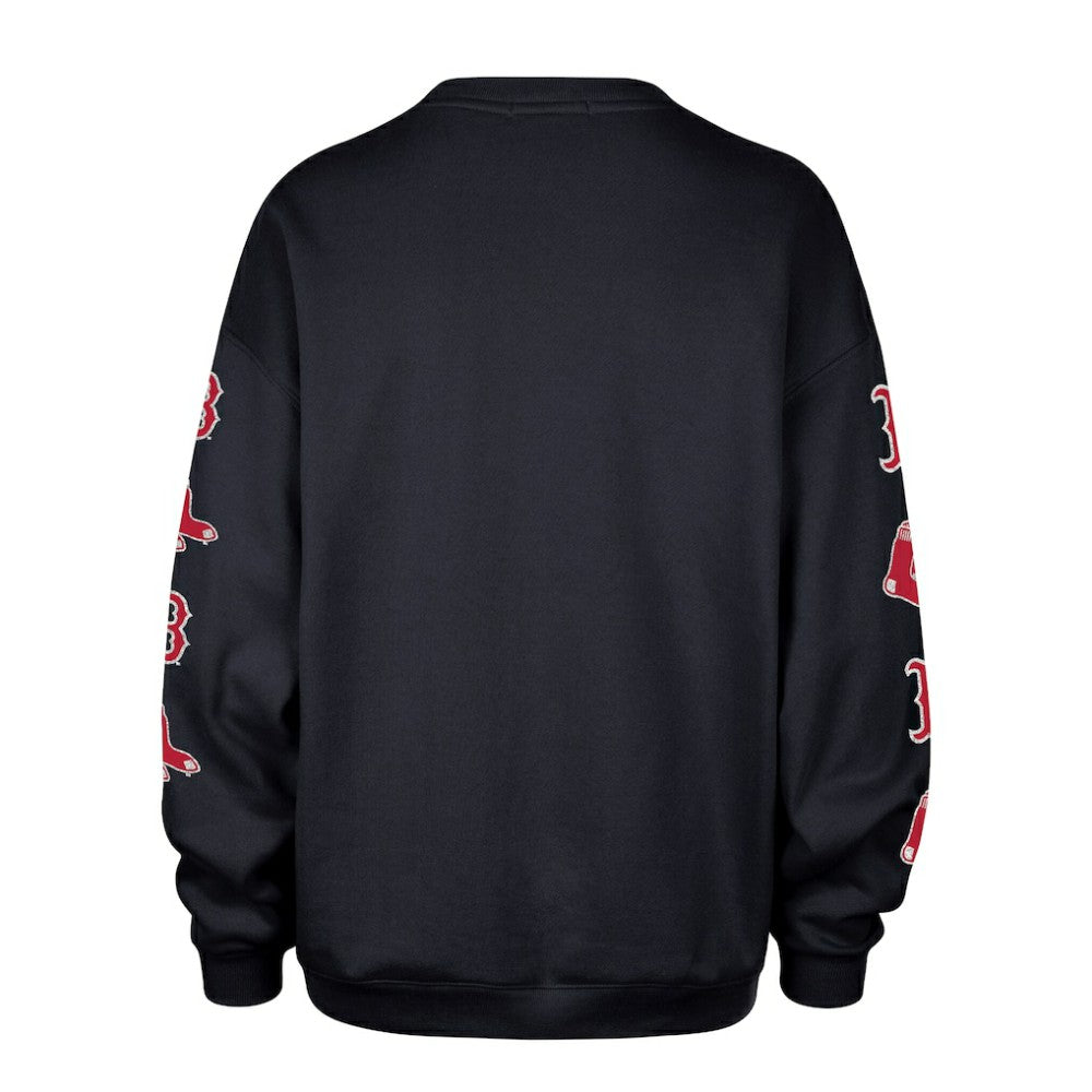 Boston Red Sox '47 Women's Trendy Team Go Big Oversized Sweatshirt discount