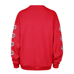 Cincinnati Reds '47 Women's Trendy Team Go Big Oversized Sweatshirt On Sale