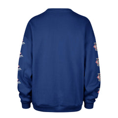 Los Angeles Dodgers '47 Women's Trendy Team Go Big Oversized Sweatshirt On Sale